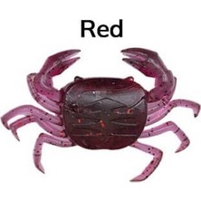 Ryuji Yengeç 5 cm Silikon Yem Red (6 Adet)