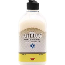 Artdeco Su Bazlı Ekstra Parlak Vernik 500 ml