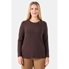 Centilmen Bisiklet Yaka Basic Örme Bluz  11010