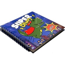 Maxx Ayraçlı Bloknote Kalın Kapaklı Super Dino B5-0111 Defter