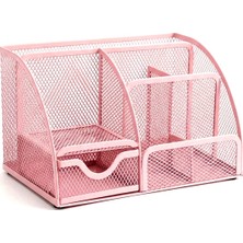 Maxx File Masaüstü Set Organizer Kalemlik 505C Pembe
