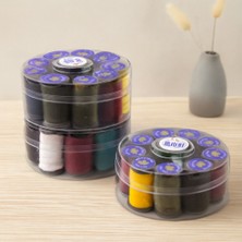 Belirtilmemiş Yuvarlak Dikiş Ipliği Seti 10 Renk 10X17