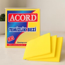 Belirtilmemiş Sarı Mikrofiber Temizlik Bezi (3 Adet)