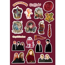 Bsb Harry Potter Sticker Telefon Laptop Notebook Tablet Defter Matara Stiker Etiket ST7374