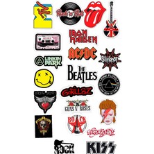 Bsb Rock Sticker Telefon Laptop Notebook Tablet Defter Matara Stiker Etiket ST7457