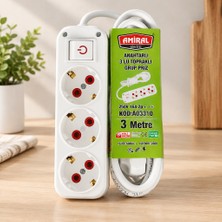 Belirtilmemiş Anahtarlı 3 M Priz