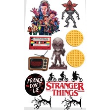 Bsb Stranger Thinks Sticker Telefon Laptop Notebook Tablet Defter Matara Stiker Etiket ST7454
