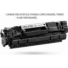 Calligraph Canon CRG-072H  / MF284DW / 286DW / 287DW Chıpli Muadil Toner