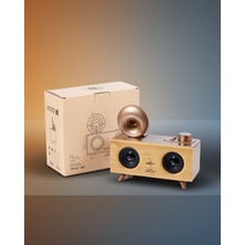 Kaliteyi Bul Retro Stil Bluetooth Hoparlör Fm Radyo 12000