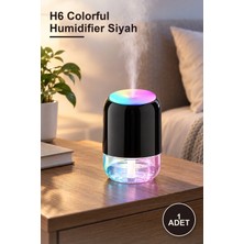 Yenilig 1 Adet H6 Colorful Humidifier Siyah