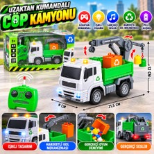 Küçük Hazine FC502A Uzk.kum.pilli Oyuncak Çöp Arabası