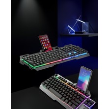 Kaliteyi Bul Oyuncu Klavye Q Tuş Dizilimi Rgb Işıklı Set