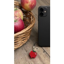 Seard Miyuki Boncuk El Yapımı Elma Telefon Çarmı - Charm