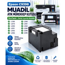 Oratek Epson ET-2921 C9398 C12C939891 Ithal Muadil Chipli Yazıcı Mürekkep Atık Kutusu Tankı  Waste Ink Pad