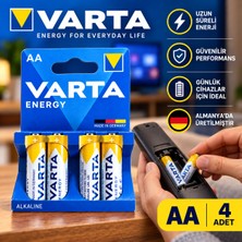 Varta Energy Aa Lr6 1.5V Alkalin Kalem Pil – 4'lü Paket