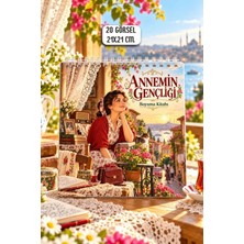 Birikiyedi Annemin Gençliği Boyama Kitabı/nostaljik Gençlik Anıları / Yetişkinler Için Retro Boyama Kitabı