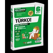 6. Sınıf Türkçe Müfredatın Gizli Dergisi Gizli Yayınları Yeni