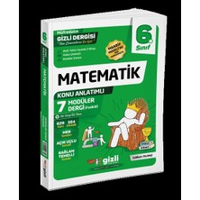6. Sınıf Matematik Müfredatın Gizli Dergisi Gizli Yayınları Yeni