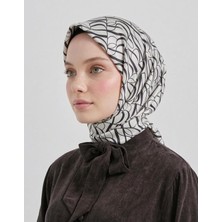 Bushu Kadın Imza Monogram Twill Eşarp