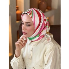 MentorAly Modakaşmir Soyut Desenli Twill Eşarp