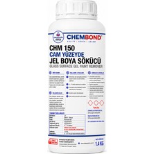 Chembond Chm 150 Cam Yüzeyde Jel Boya Sökücü