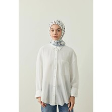MentorAly Modakaşmir Rosmira Pamuk Eşarp - Çiçek Desenli