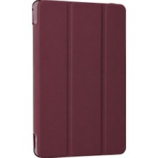 Vavis Samsung Galaxy X510 Tab S9 Fe 11 Kılıf Tablet Smart Kılıf - Mürdüm
