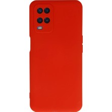 Vavis Oppo A54 4g Kılıf Nano Içi Kadife Silikon - Kırmızı