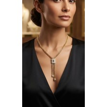 Hg.Aksesuar Fashion Jewelry Kolye Bileklik Küpe Gurmet Set