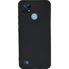 Vavis Realme C21 Kılıf Nano Içi Kadife Silikon - Lacivert
