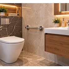 ACAR SU ARMATÜRLERİ Tutamak 25MMÇAP-40CM Boy Paslanmaz Acar 13563
