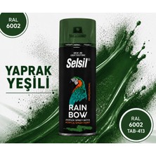 Selsilrainbow Akrilik Sprey Boya Yaprak Yeşili Ral 6002 (400 Ml)