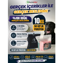 GurmeRAW Barf Plus Extra + Raw Specıal | 50 gr Porsiyonlu | Premium Çiğ Köpek Maması