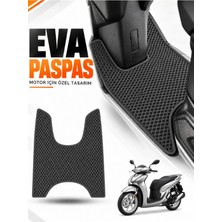 E-BİZ E-Biz Honda Sh 125 Uyumlu Eva Motosiklet Ayak Paspası Scooter Paspası - Koyu Gri