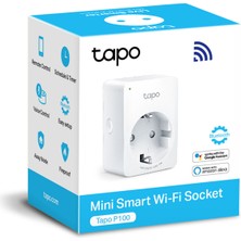 TP-Link Tp-Lınk Tapo P100 Mını Wi-Fi Akıllı Priz 1-Li Paket