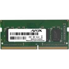 Afox 8gb Ddr4 3200MHZ CL22 Notebook Ram / Value AFSD48PH1P