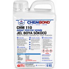 Chembond Chm 110 Ahşap Yüzeyde Vernik Jel Boya Sökücü