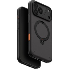 UNIQ Better By Design Iphone 18 Pro Max Kılıf Elix Kir ve Leke Tutmayan Metal Dönen Halka Magsafe Özellikli Koruyucu Kapak