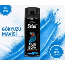 Selsil Rainbow Akrilik Sprey Boya Gökyüzü Mavi Ral 5015 (400MLSEL