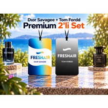 Freshair Araç Kokusu 2'li Set Dıor Savagee & Tom Fordd