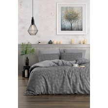 Tabea Home | Soft Dreams Serisi | Line Çift Kişilik  Pamuklu Desenli Nevresim Takımı | Lastikli Çarşaflı |