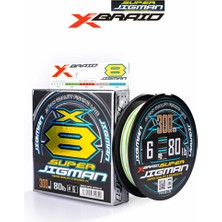 Ygk X013 Super Jigman Pe X8 300 mt Multicolour Ip Misina