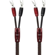 Audioquest Type 9 Hoparlör Kablosu 2 M (Çift, Banana Uçlu)