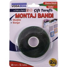 Eldenör 19MMX5 Mt. Çift Taraflı Montaj Bandı 1 Adet