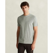 Gant Erkek Yeşil %100 Pamuk T-Shirt