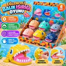 BIG085102 Eğlenceli Balık Isırığı Oyunu Stand 6lı 1 Adet Fiyatıdır.