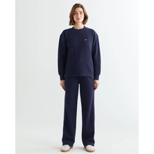 Gant Kadın Lacivert Regular Fit Eşofman Altı
