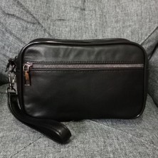 Ceylan Moda Trend Hakiki Deri Erkek El Çantası Iki Bölmeli