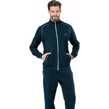 Pierre Cardin 2 Iplik Fermuarlı Yaka Düz Paça Pamuklu Eşofman Takımı Q7.u.0o.k5.k.a5.p.c