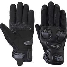 Kamfan Mbg-21 Mesh Motorcycle/motorbike Gloves - Breathable Sport & Touring Riding Gloves With Knuckle & Palm Protection, Durable Amara Palm, Non-Slip Grip & Touchscreen